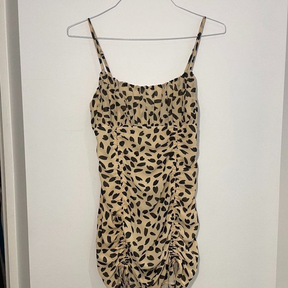 Leopard Print Mini Dress - Picture 3 of 8
